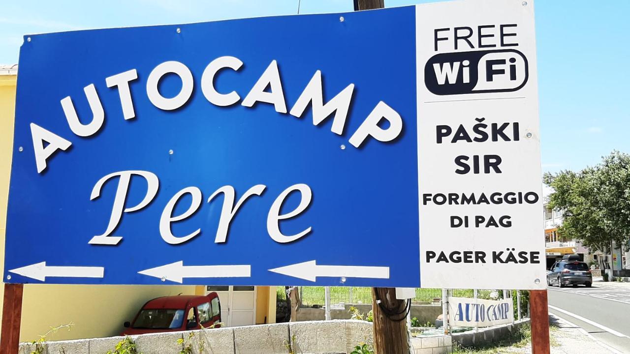 Отель Camp Pere Паг Экстерьер фото
